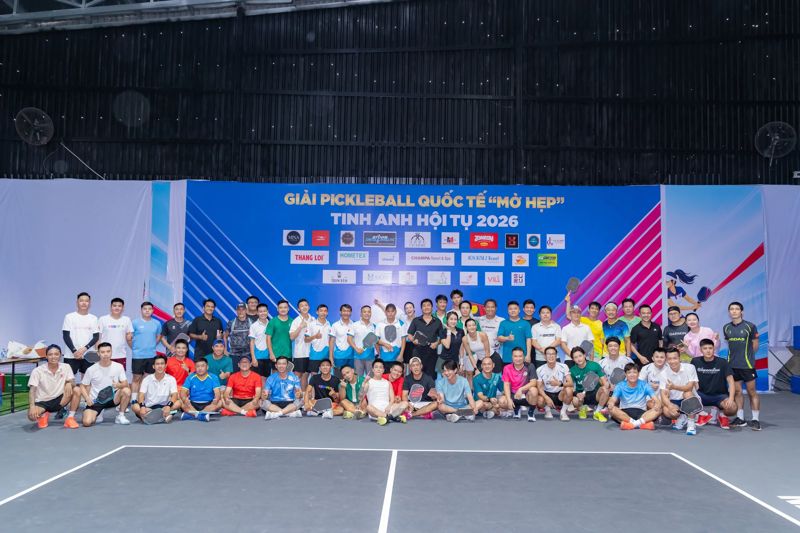 GIẢI PICKLEBALL QUỐC TẾ "MỞ HẸP" - Tinh Hoa Hội Tụ 2026